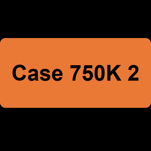 Case 750K 2